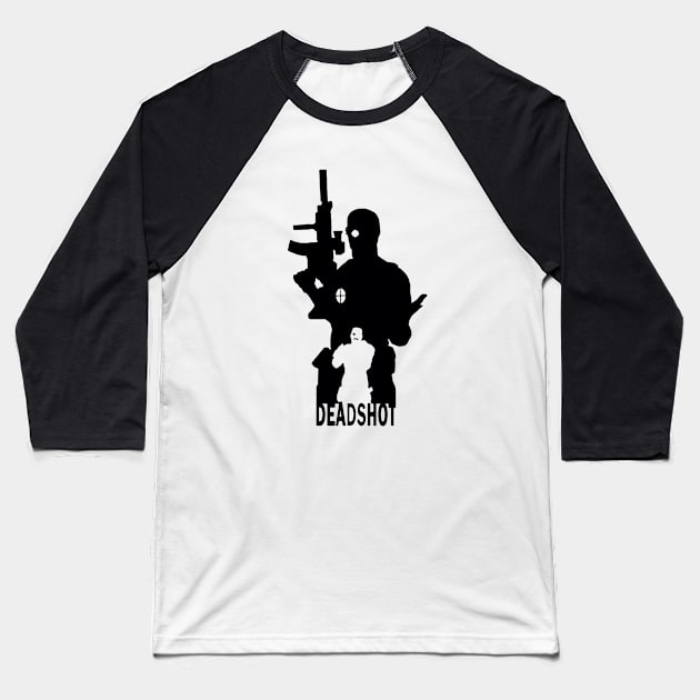 head shoot Baseball T-Shirt by rafifgood